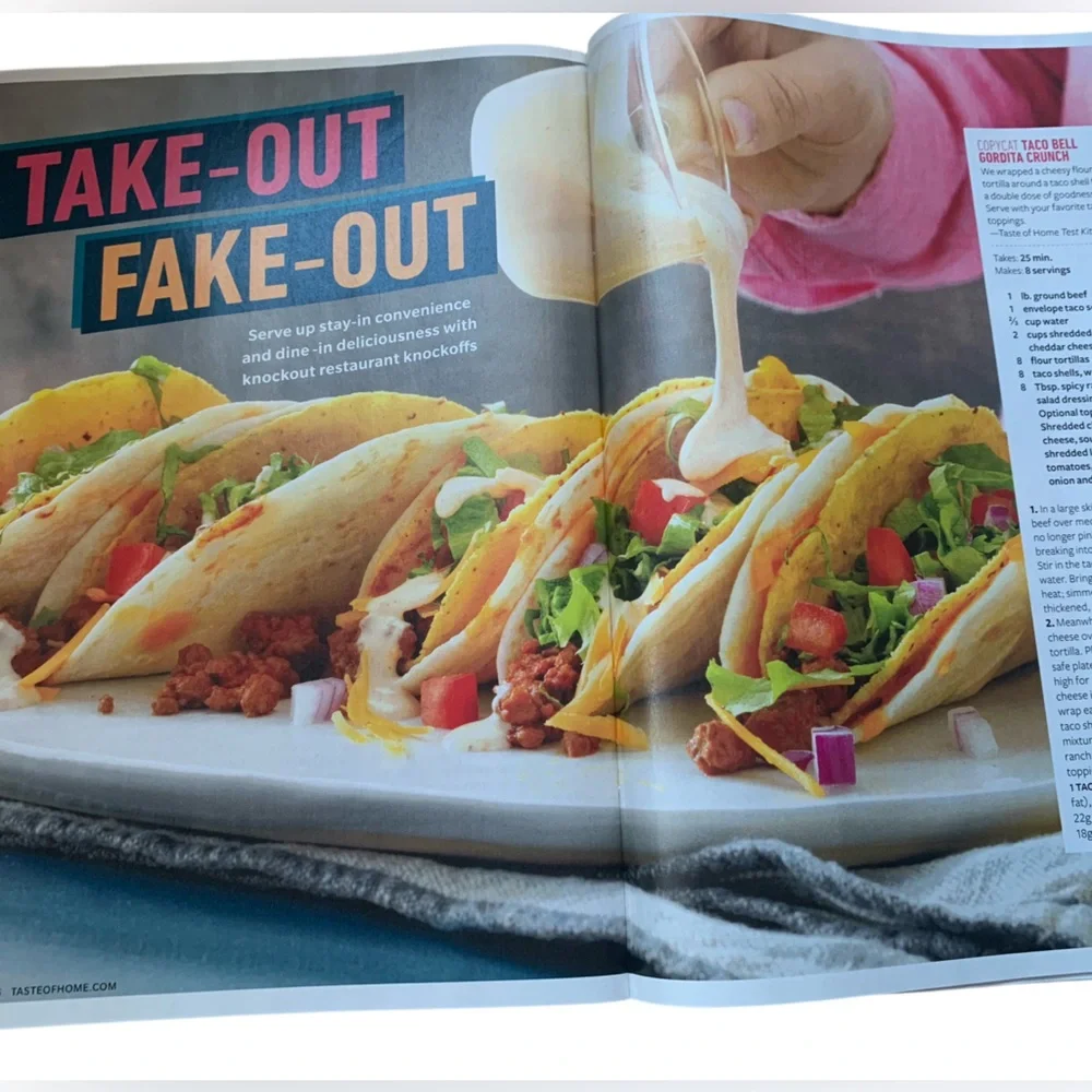 Taste of Home The Best of Summer Magazine Summer 2025 Recipes Grilled Classics